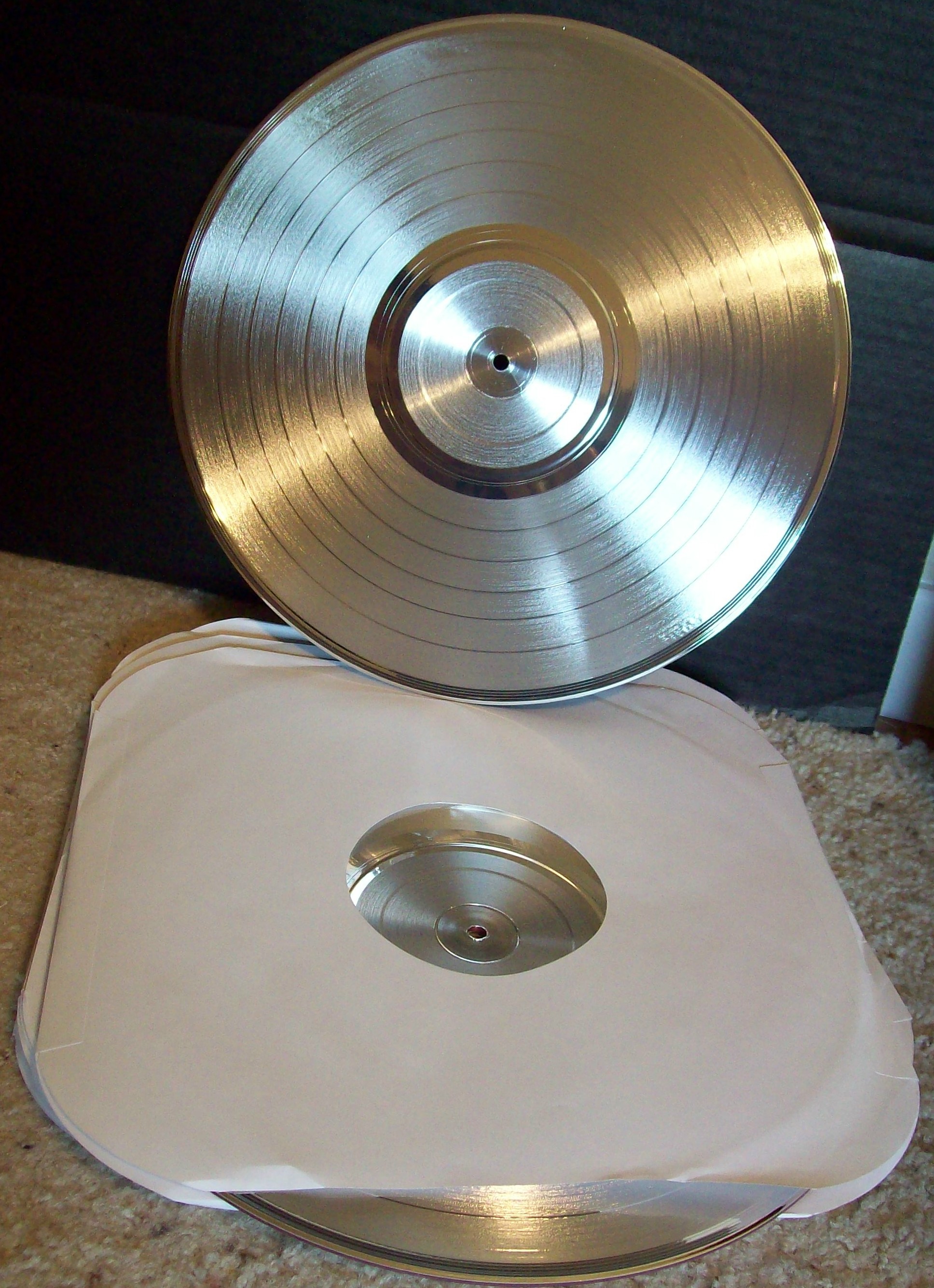 Image for Blemished (2nd's) Platinum/Silver 12" LP Record