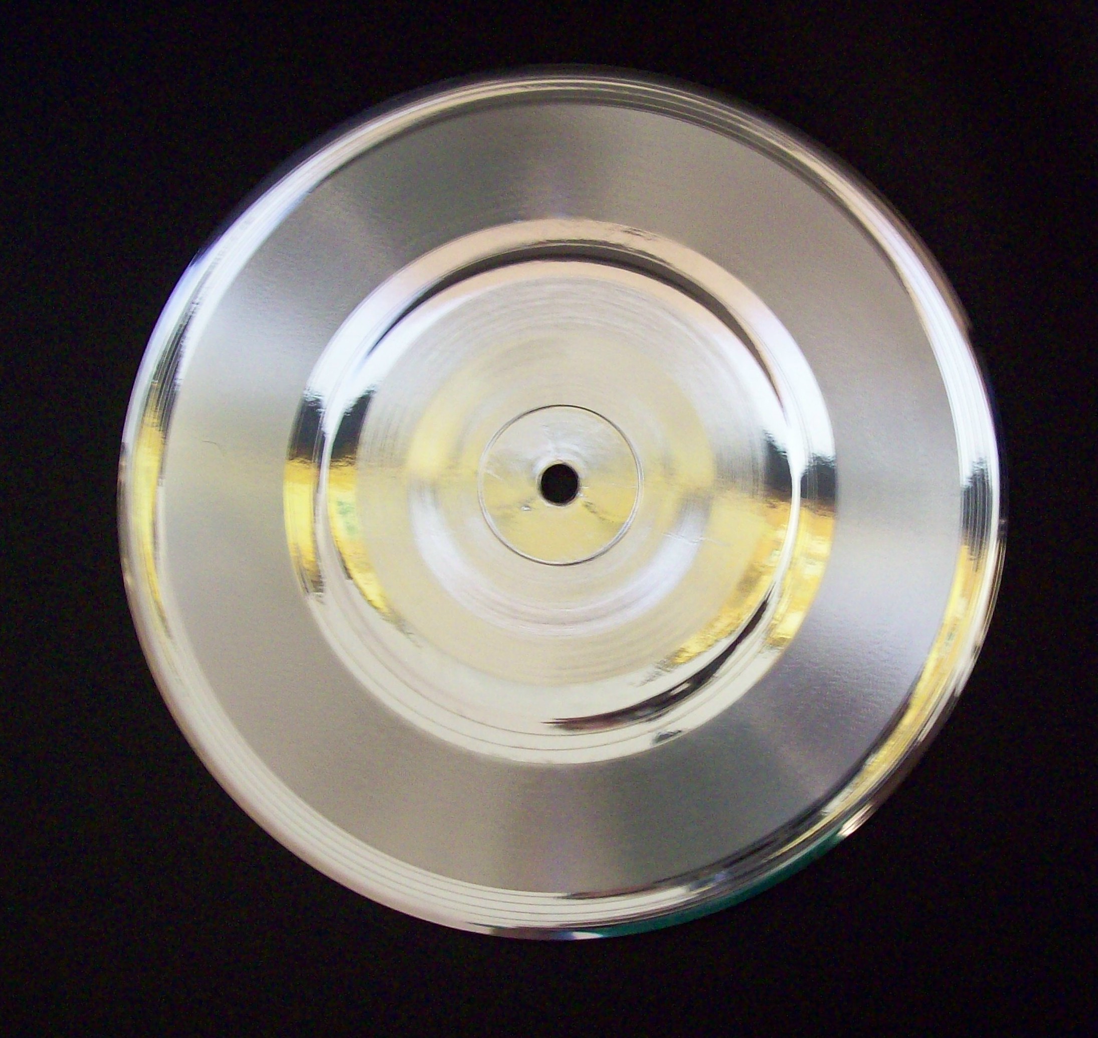 Image for Platinum/Silver 45rpm Small Hole